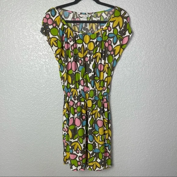 Boden Tencel/Cotton Jersey Blouson Casual Dress 4 - Picture 2 of 7